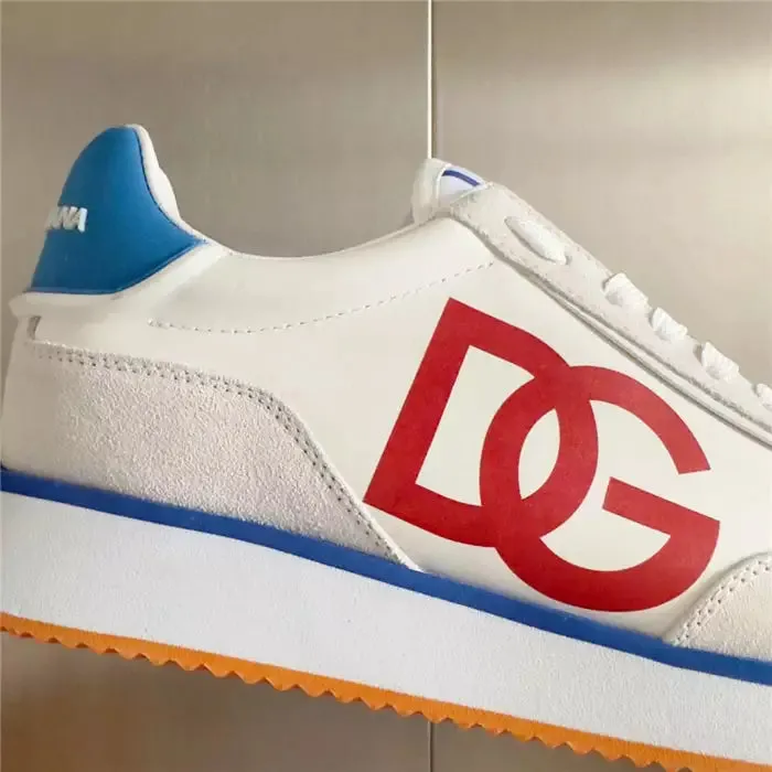Sneakers Dolce & Gabbana Premium Quality Man A8801 White & Navy