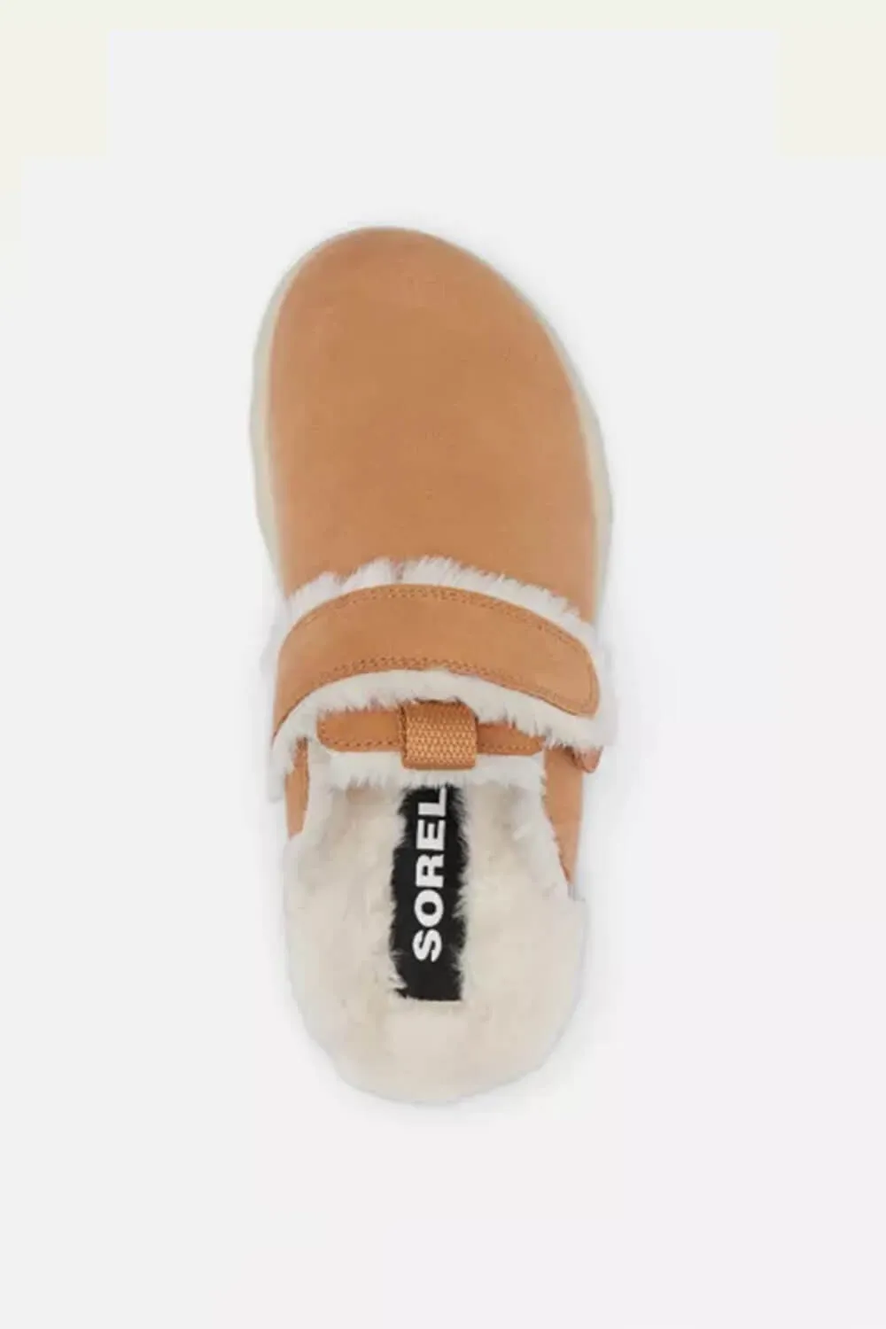 Sorel VIIBE Suede Cozy Clogs for Women in Tawny Buff/Natural | 2048521-253