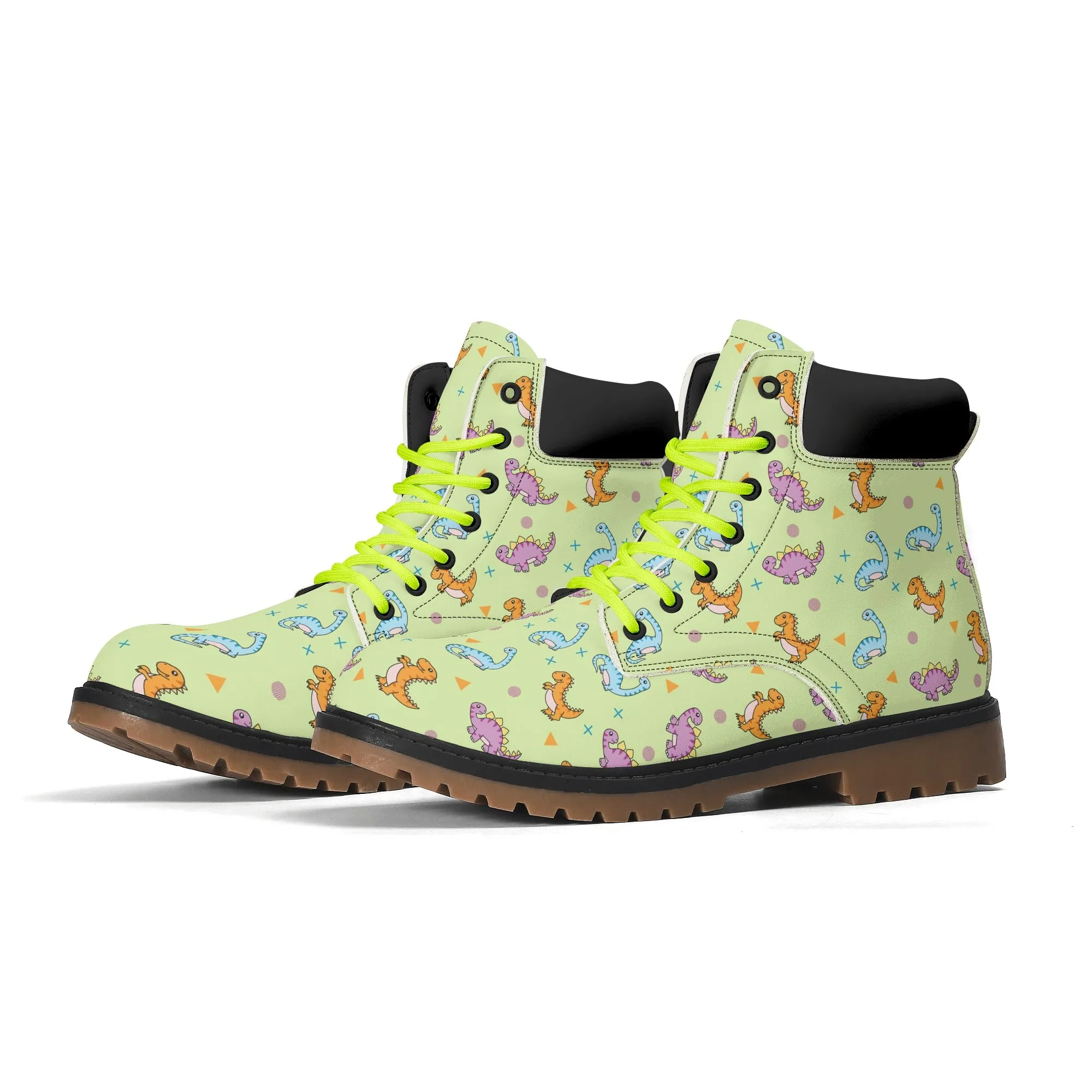 Stompasaurus Unisex Upgraded Leather Boots