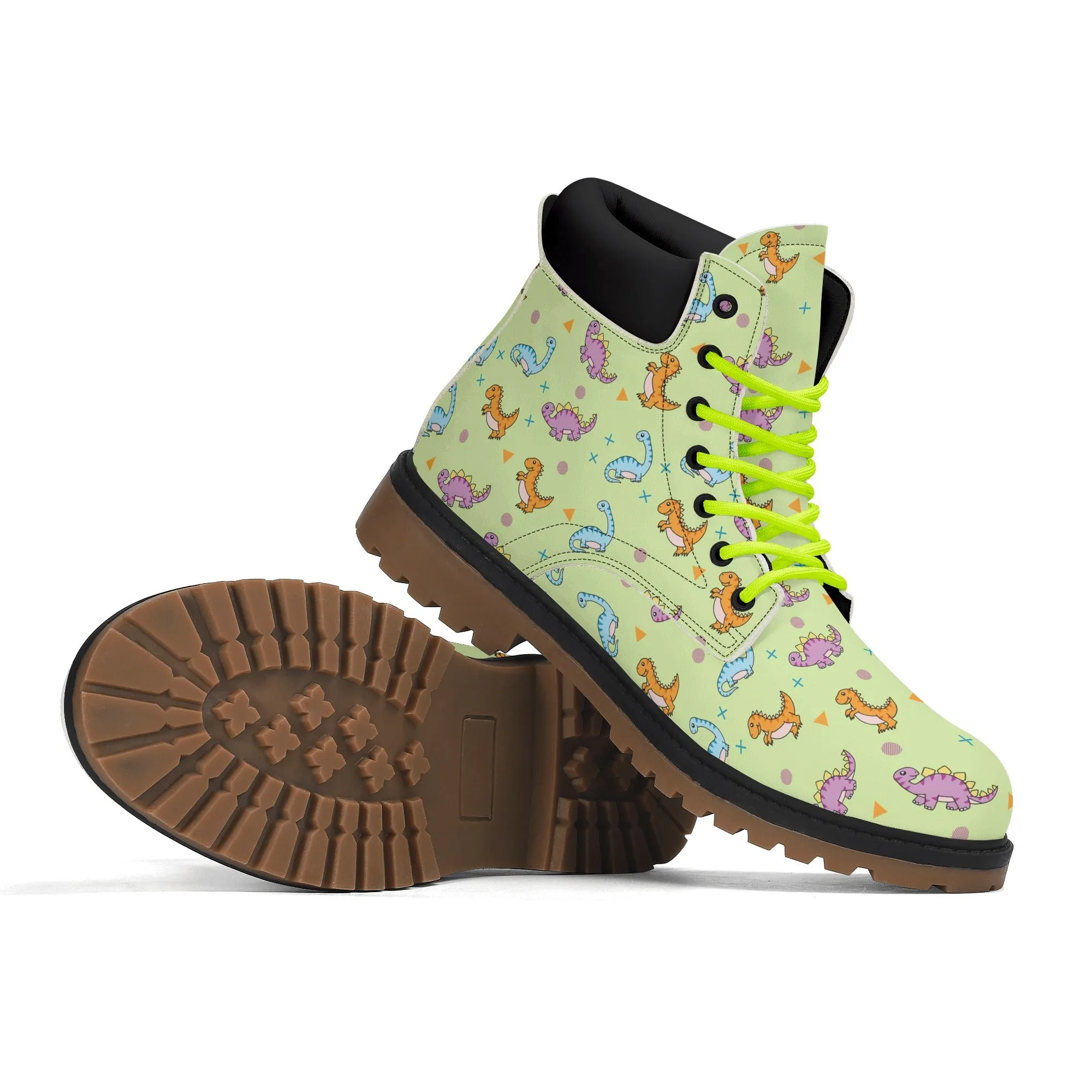 Stompasaurus Unisex Upgraded Leather Boots
