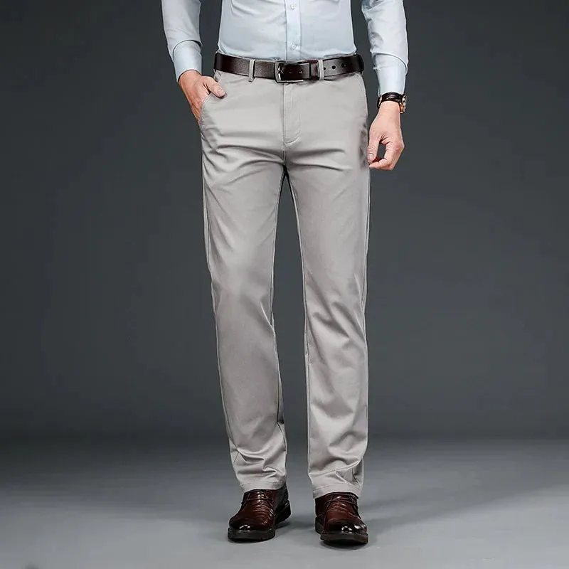 Tailored Trousers – Stretch Fabric – Office to Evening Look