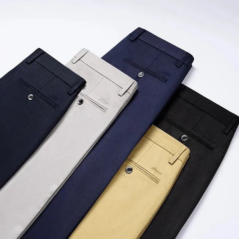 Tailored Trousers – Stretch Fabric – Office to Evening Look