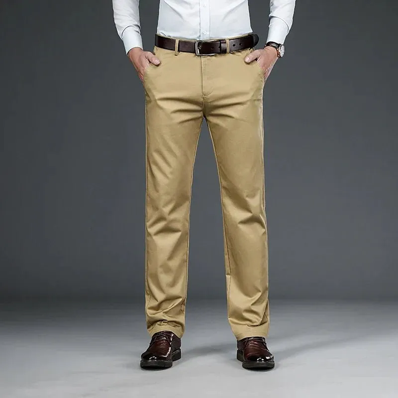 Tailored Trousers – Stretch Fabric – Office to Evening Look