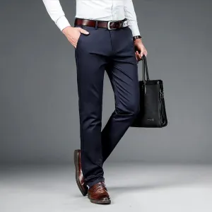 Tailored Trousers – Stretch Fabric – Office to Evening Look