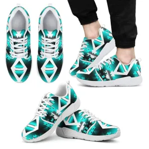Teal Winter Camp Sopo Men's Athletic Sneakers White Sole
