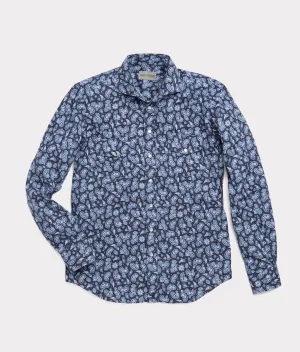 Telluride :: Blue/White Paisley
