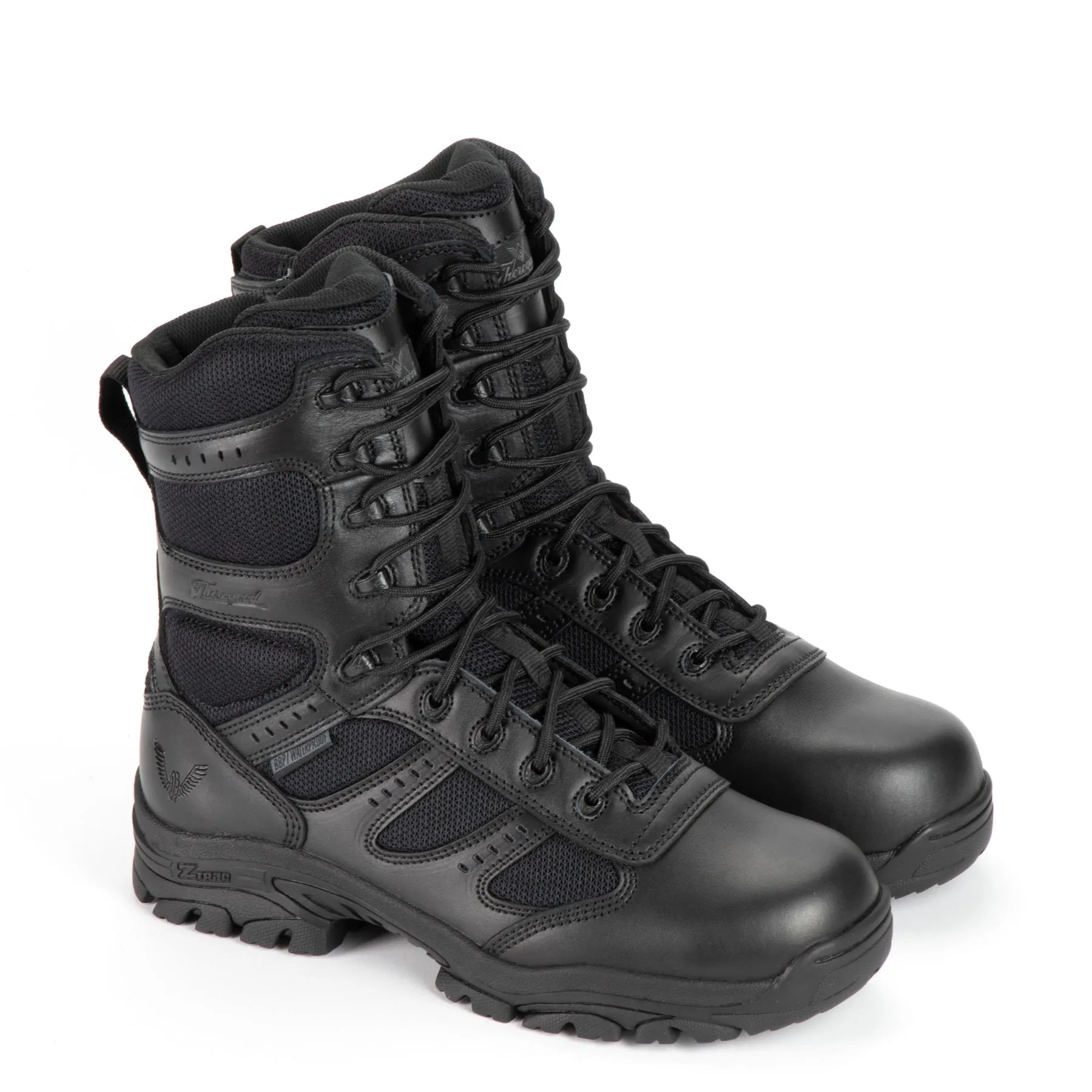 Thorogood 804-6191 Unisex The Deuce Series 8" Tactical Side Zip Waterproof Composite Safety Toe Uniform Boot