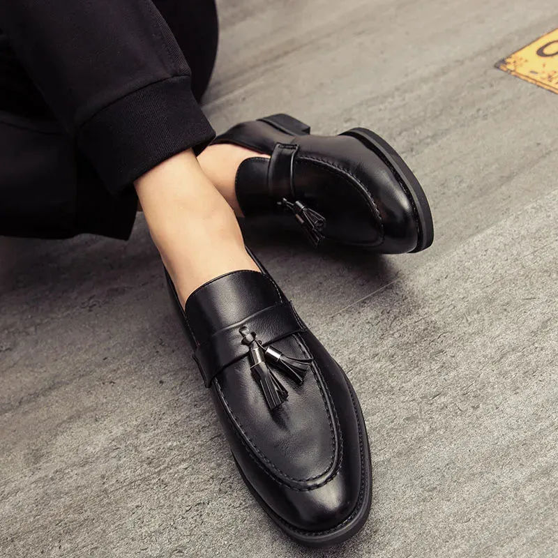 UrbanStride Atmungsaktive Leder Loafers