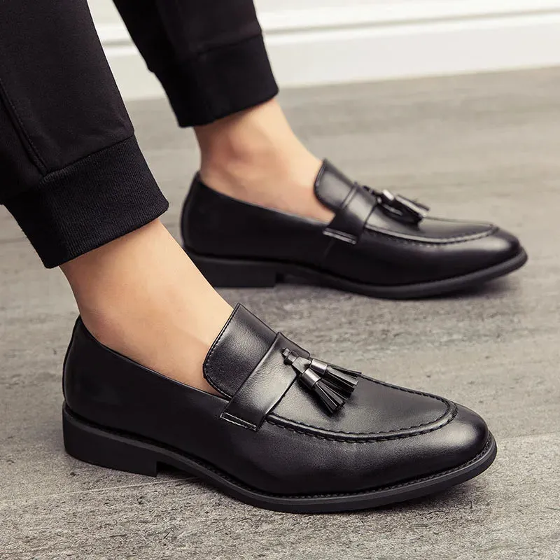UrbanStride Atmungsaktive Leder Loafers