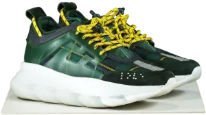 Versace Green Chain Reaction Sneakers UK 9 EU 43