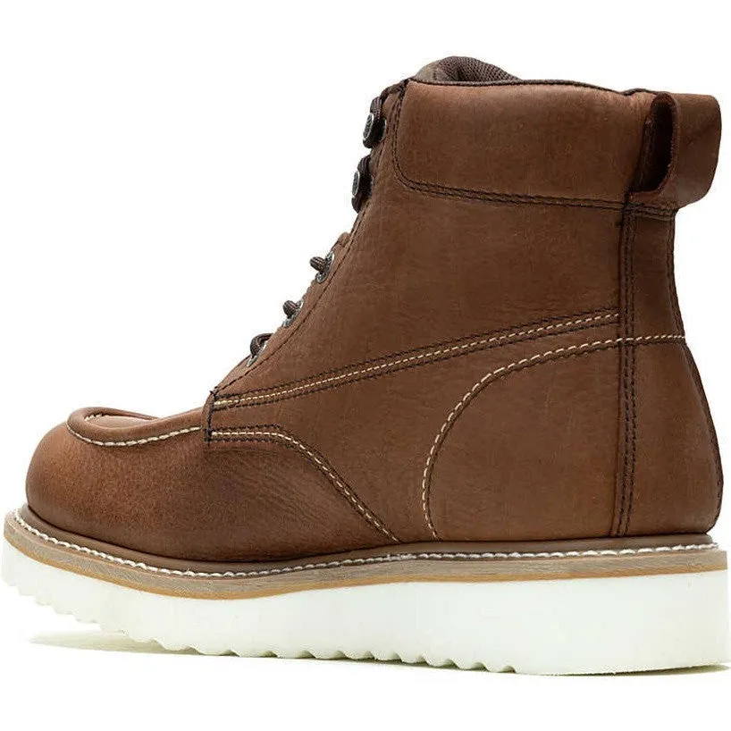 Wolverine Men's Loader 6" Soft Toe WP Wedge Work Boot - Cafe - W10841