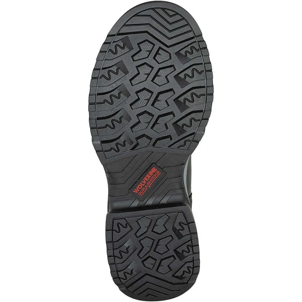 Wolverine Men's Reforce 6" Carbonmax Comp Toe WP Work Boot- Black- W241022