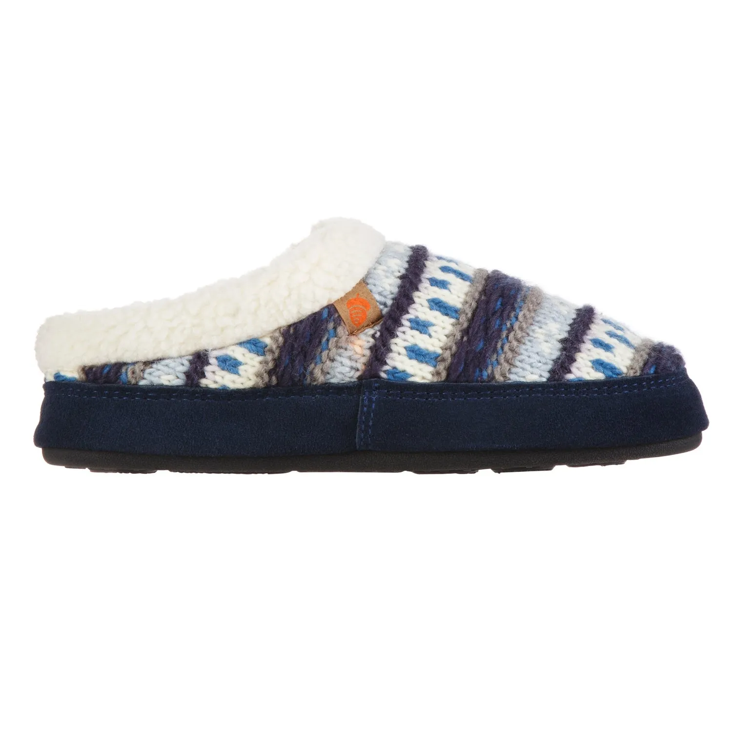 WOMEN'S FAIRISLE CLOG SLIPPER WITH INDOOR/OUTDOOR SOLE - 20137